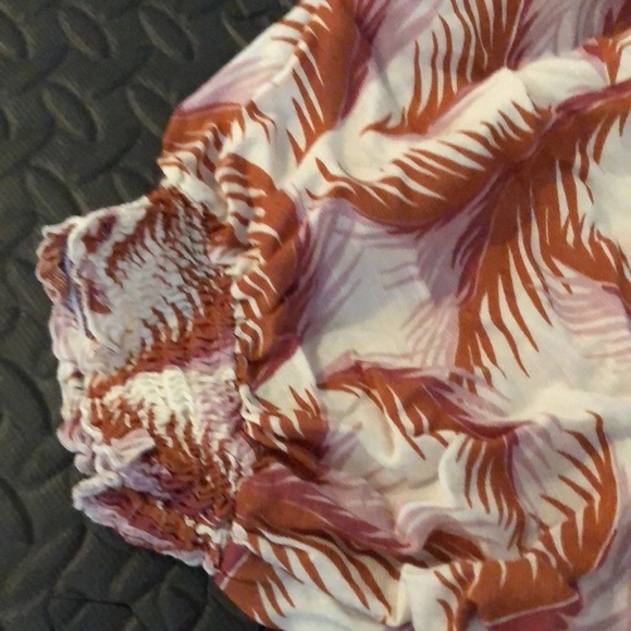 ANTHROPOLOGIE feather print lined dress. EUC! - Picture 2 of 8